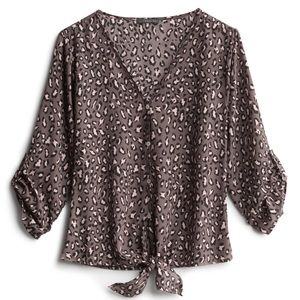 WEST KEI Taleen Tie-front top